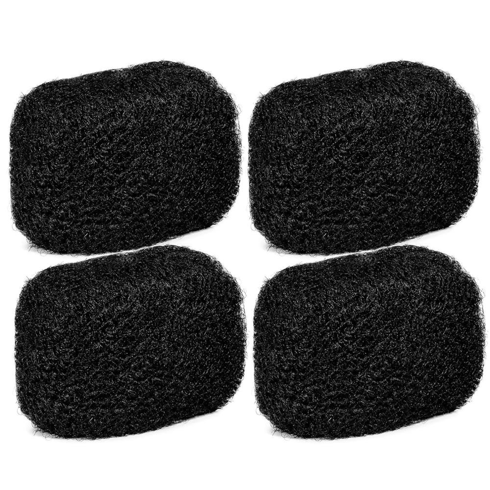 imageLocsanity Afro Kinky 100 Bulk Natural Human Hair  Braiding Hair for Dreadlocks Loc Repair Dreadlock Extensions Twists Braids  8 Inches Long 1 Oz 1B