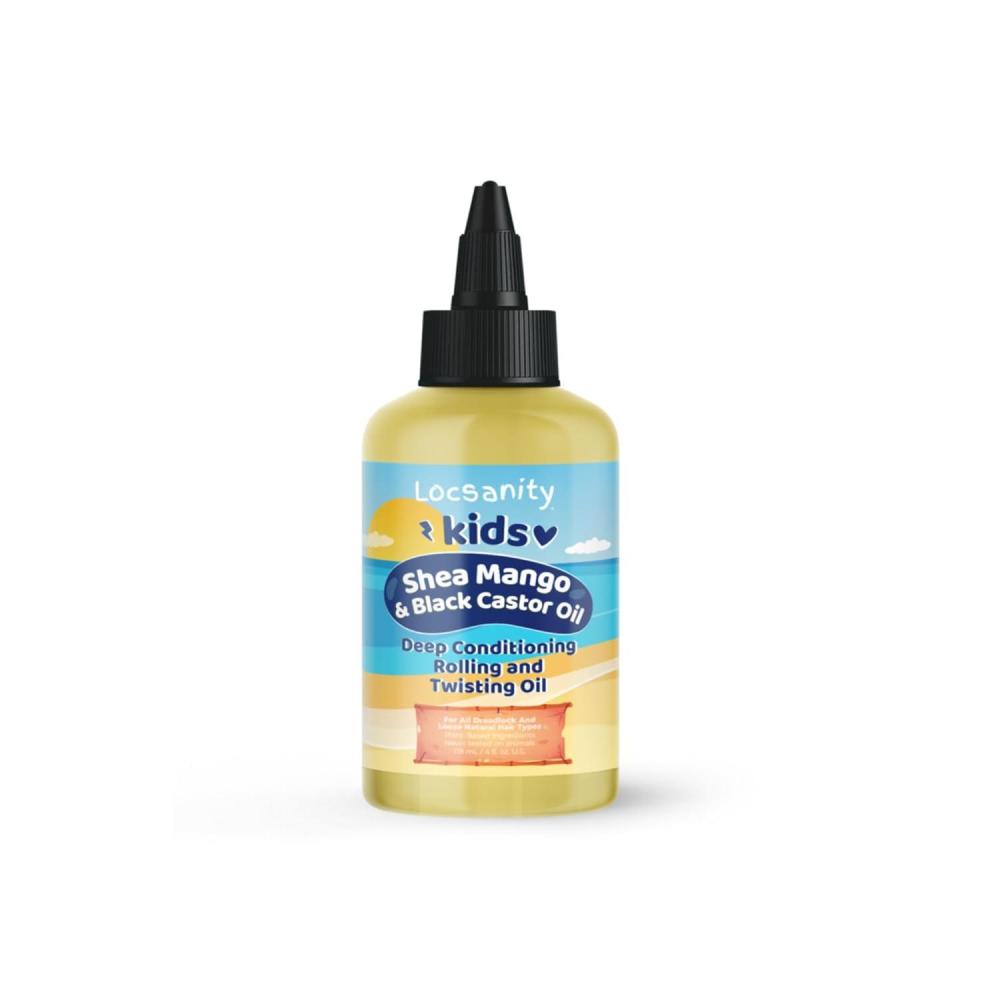 imageLocsanity Kids Shea ampamp Mango Loose Natural Strength ampamp Growth Formula Dreadlock Natural Hair Rolling and Conditioning Oil
