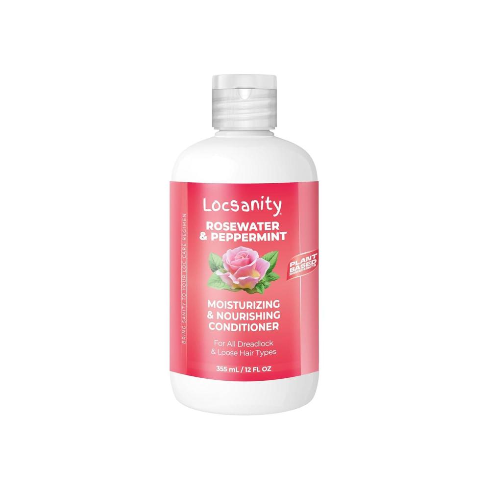 imageLocsanity Rosewater and Peppermint Moisturizing and Nourishing Conditioner