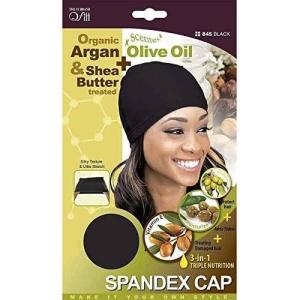 (3 Pack) Qfitt – Premium Spandex Cap #845