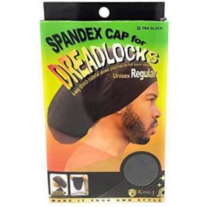 King.J Regular Size Unisex Spandex Cap For(Black)