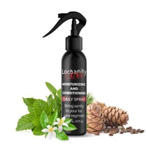 Locsanity BOLD Moisturizing Loc Spray – Natural Locs Care, Dreadlock Maintenance – Hair Scalp Moisturizer, Conditioning Spray for Dreads, Braids (8oz)