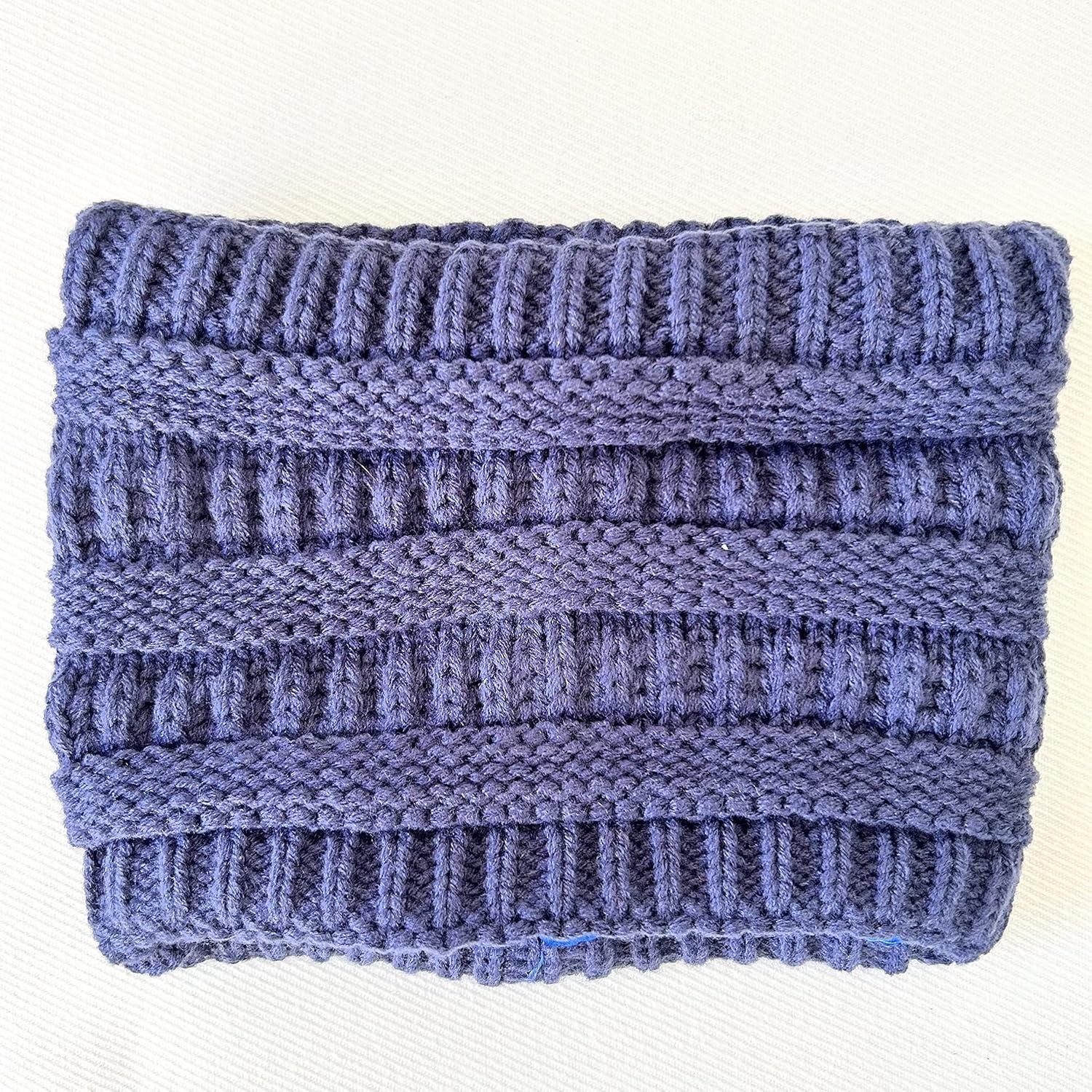 imageLocsanity Satin Lined Knit Winter Headband Beanie Dreadlocks Locs Sisterlocks Loose Natural Hair