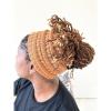 imageLocsanity Satin Lined Knit Winter Headband Beanie  Dreadlocks Locs Sisterlocks Loose Natural Hair